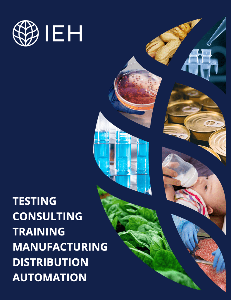 Cover page for Catalog on IEH company.